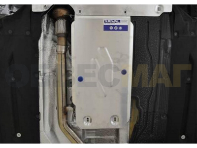 Защита КПП Rival алюминий 4 мм для BMW 3/4 2011-2021