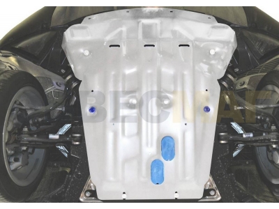 Защита картера Rival алюминий 4 мм для BMW X5/X6 2013-2019