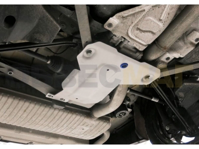 Защита редуктора Rival алюминий 4 мм на 4х4 для BMW X1 2015-2021