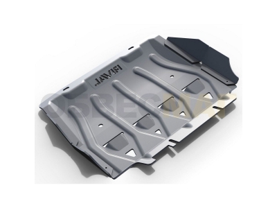Защита радиатора Rival для 2,2D алюминий 6 мм для Ford Ranger 2012-2015