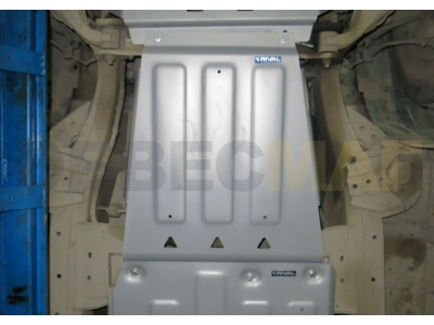Защита КПП Rival для 2,2D алюминий 6 мм для Ford Ranger 2012-2015