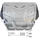 Защита картера и КПП Rival для 1,6/1,8/2,0 алюминий 4 мм для Ford Focus 2/3/C-Max/Grand C-Max/Kuga 2004-2021