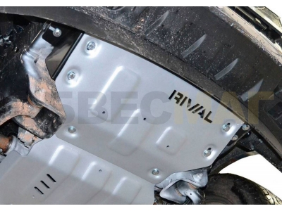 Защита картера Rival для 5,0 алюминий 6 мм часть 1 для Ford F-150 2014-2021