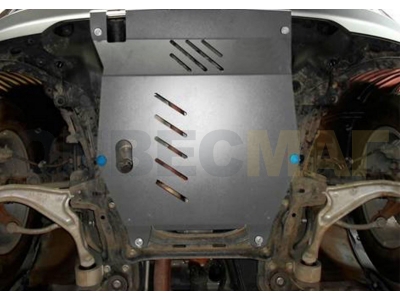 Защита картера и КПП Rival для 3,5 алюминий 4 мм для Honda Pilot 2008-2011