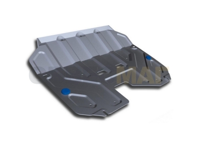 Защита картера и КПП Rival увеличенная алюминий 4 мм для Hyundai ix35/Kia Sportage 2010-2015