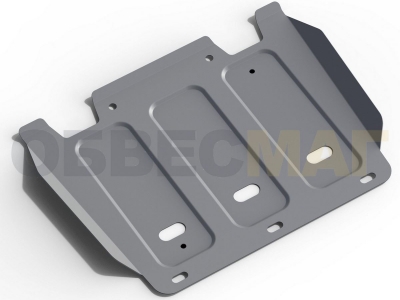 Защита КПП Rival алюминий 4 мм часть 1 для Hyundai H1 Starex № 333.2335.1