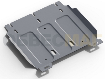 Защита КПП Rival алюминий 4 мм часть 2 для Hyundai H1 Starex № 333.2336.1