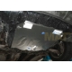 Защита картера и КПП Rival для 2,2D/2,4/3,3 алюминий 4 мм для Hyundai Santa Fe/Santa Fe Premium/Grand Santa Fe 2012-2021