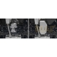 Защита редуктора Rival для 1,6/2,0/2,0D алюминий 4 мм для Hyundai Tucson/Kia Sportage 2015-2021