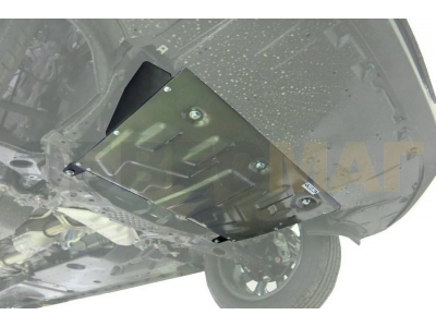 Защита картера и КПП Rival для 1,5/1,6/2,0/2,5 алюминий 4 мм для Mazda 3/6/CX-5 2011-2021
