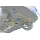 Защита картера и КПП Rival для 1,6/1,6T/2,0/2,0T алюминий 4 мм для Infiniti Q30/QX30/Mercedes-Benz A-class/B-class/CLA- 2012-2021