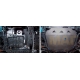 Защита картера и КПП Rival для 3,0 алюминий 4 мм для Mitsubishi Outlander XL 2006-2012