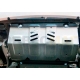 Защита радиатора Rival для 2,4D и 3,0 алюминий 6 мм для Mitsubishi L200/Pajero Sport/Fiat Fullback 2015-2020