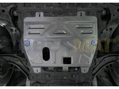 Защита картера и КПП Rival для 1,6 и 2,0 алюминий 4 мм для Nissan Qashqai 2007-2014