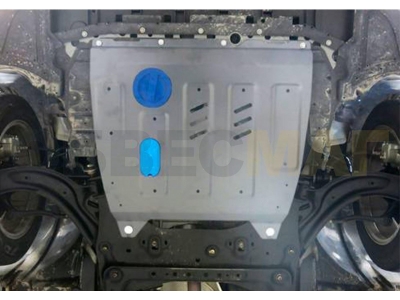 Защита картера и КПП Rival для 1,6 АКПП алюминий 4 мм для Nissan Sentra/Tiida 2012-2017