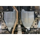 Защита топливного бака Rival для 3,5 алюминий 4 мм для Nissan Murano 2008-2021