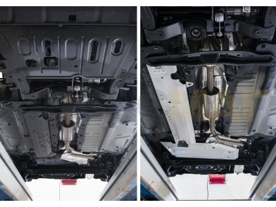 Защита топливного бака Rival для 1,5D/1,6/2,0 алюминий 4 мм на 4х2 для Nissan Terrano/Renault Duster/Kaptur 2011-2021