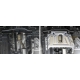 Защита кислородного датчика Rival алюминий 4 мм для Nissan Terrano/Renault Duster/Kaptur/Arkana 2015-2018