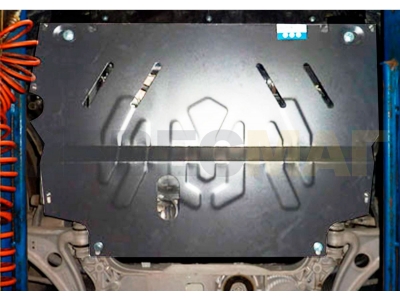 Защита картера и КПП Rival для 2,0 алюминий 4 мм для Seat Alhambra 2010-2016