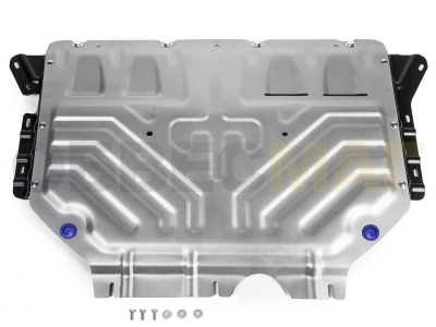 Защита картера и КПП Rival для 1,4/2,0/2,0D алюминий 4 мм для Volkswagen Tiguan/Skoda Kodiaq № 333.5120.2