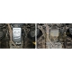 Защита КПП Rival для АКПП алюминий 4 мм для Subaru XV 2011-2017