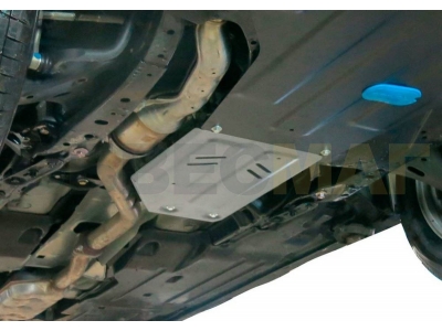 Защита КПП Rival для 2,5 алюминий 4 мм для Subaru Outback 2015-2021