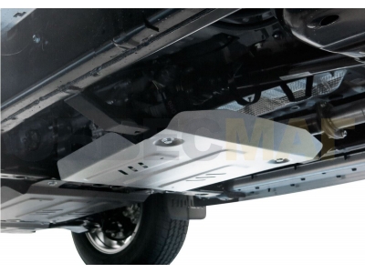 Защита РК Rival для 2,4D и 2,8D алюминий 6 мм для Toyota Hilux 2015-2021