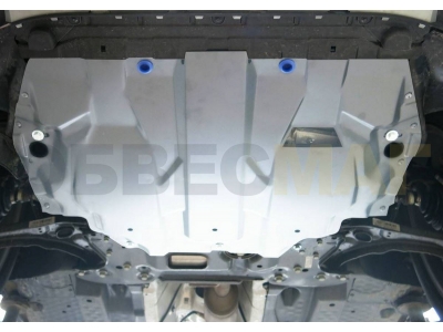 Защита картера и КПП Rival для 1,6 алюминий 4 мм для Volkswagen Caddy 2015-2021