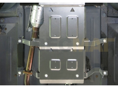 Защита КПП и РК Rival алюминий 4 мм для Нива ВАЗ 2121/2131 2001-2021