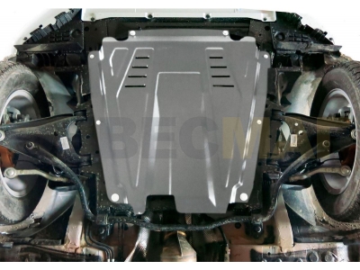 Защита картера и КПП Rival для 1,4 и 1,6 алюминий 4 мм для Renault Logan/Sandero/Sandero Stepway/Lada Largus/X- 2005-2021