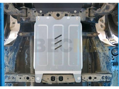 Защита КПП Rival для 2,4D и 2,8D алюминий 4 мм для Toyota Hilux 2015-2021