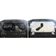 Защита картера и КПП Rival для 2,0/2,4/2,5 АКПП алюминий 4 мм с вырезом под глушитель для Toyota RAV4 2006-2019