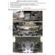 Защита картера и КПП АБС-Дизайн композит 8 мм для Porsche Macan 2013-2018