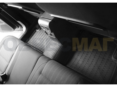 Коврики салона Rival литьевые резина 5 штук для Volkswagen Tiguan 2011-2016