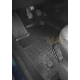 Коврики салона Rival литьевые резина 5 штук на авто с бардачком для Lada XRay 2016-2021