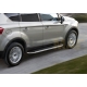 Пороги алюминиевые Rival Premium для Ford Kuga 2008-2013