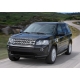 Пороги алюминиевые Rival Premium для Land Rover Freelander 2 2006-2014
