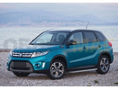 Пороги алюминиевые Rival Premium для Suzuki Vitara 2015-2021 A173ALP.5503.1