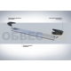 Пороги алюминиевые Rival Silver New для Toyota Highlander 2014-2020