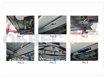 Пороги алюминиевые Rival Silver New для Toyota Highlander 2014-2020