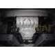 Защита картера, КПП, радиатора и РК Rival для 2,4D и 3,0 сталь 3 мм для Mitsubishi L200/Pajero Sport/Fiat Fullback 2015-2020