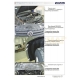Кронштейн лебедки Rival в штатный бампер для Volkswagen Amarok (V-2,0 TDI) 2010-2016/(V-2,0 TDI/ 3,0 TDI) 2016-, сталь 6 мм, L.5801.1 для Volkswagen Amarok