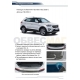 Накладка на задний бампер Rival для Hyundai Creta 2016-2021