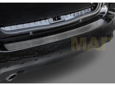 Накладка на задний бампер Rival для Nissan Terrano 2014-2021