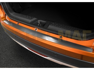Накладка на задний бампер Rival для Lada Vesta 2015-2021