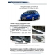 Накладки порогов Rival с надписью 4 штуки для Ford Focus 3 2015-2021