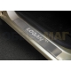 Накладки порогов Rival с надписью 4 штуки для Renault Logan 2015-2021