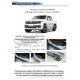 Накладки порогов Rival с надписью 4 штуки для Volkswagen Amarok 2016-2021