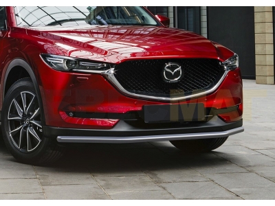 Защита переднего бампера 42 мм Rival для Mazda CX-5 2017-2021