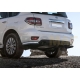 Защита задняя уголки 76 мм Rival для Nissan Patrol 2014-2021
